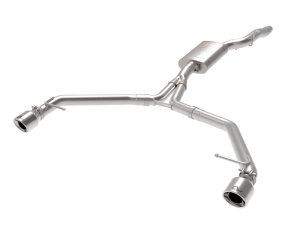 Audi Allroad Performance Exhaust - aFe - MACH Force-Xp Axle Back - Polished - `13-`16