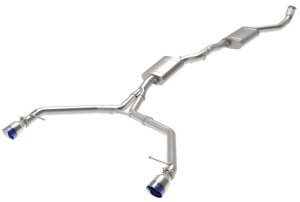 Audi Allroad Performance Exhaust - aFe - MACH Force-Xp Cat-Back - Blue Flame - `13-`16