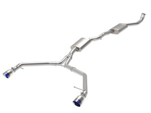 Audi Allroad Performance Exhaust - aFe - MACH Force-Xp Cat-Back - Blue Flame - `13-`16