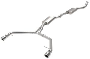 Audi Allroad Performance Exhaust - aFe - MACH Force-Xp Cat-Back - Polished Tips - `13-`16