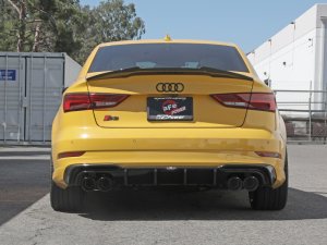 Audi S3 Performance Exhaust - aFe - MACH Force-Xp, Cat Back - Black - `15-`20