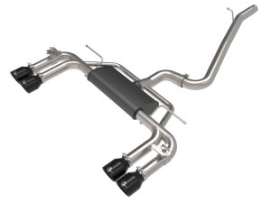 Audi S3 Performance Exhaust - aFe - MACH Force-Xp, Cat Back - Black - `15-`20