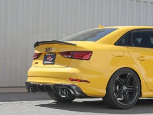 Audi S3 Performance Exhaust - aFe - MACH Force-Xp, Cat Back - Black - `15-`20