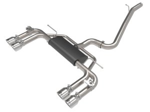 Audi S3 Performance Exhaust - aFe - MACH Force-Xp Cat Back - Polished - `15-`20