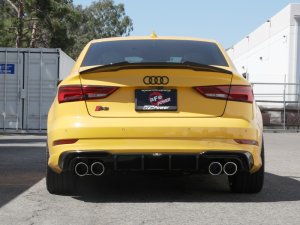 Audi S3 Performance Exhaust - aFe - MACH Force-Xp Cat Back - Polished - `15-`20