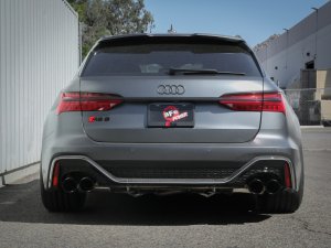 Audi RS6 Avant Performance Exhaust - aFe - MACH Force-Xp Cat Back - Black - `20-`22