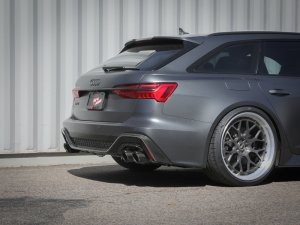 Audi RS6 Avant Performance Exhaust - aFe - MACH Force-Xp Cat Back - Carbon - `20-`22