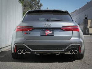 Audi RS6 Avant Performance Exhaust - aFe - MACH Force-Xp Cat Back - Polished - `20-`22