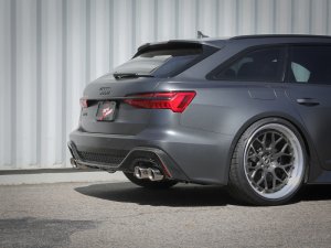 Audi RS6 Avant Performance Exhaust - aFe - MACH Force-Xp Cat Back - Polished - `20-`22