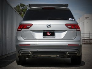 Volkswagen Tiguan Performance Exhaust - aFe - MACH Force-Xp Cat Back - `18-`23 Volkswagen Tiguan Performance Exhaust - aFe - MACH Force-Xp Cat Back - `18-`23