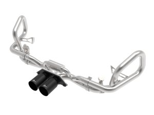 Porsche 911 GT3 Performance Exhaust - aFe - MACH Force-Xp Cat Back - Black - `14-`16