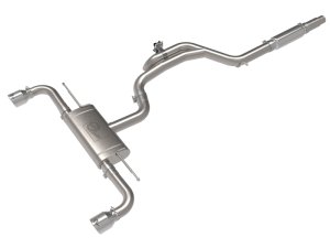 Volkswagen GTI Performance Exhaust - aFe - Gemini XV Cat-Back - Polished - `22-`23
