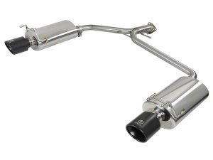 Honda Accord Performance Exhaust - aFe - Takeda 2-1/4 IN to 1-3/4 IN 304 Stainless Steel Axle-Back - Black - `13-`17