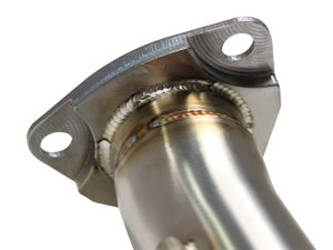 Honda Accord Performance Exhaust - Rear - aFe - Takeda Axle-Back, 304 Stainless Steel, Dual Polished Tips - Polished - `13-`16