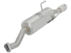 Honda Fit Performance Exhaust - Rear - aFe - Takeda Axle Back with Polished Tip - `07-`08