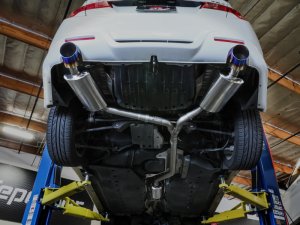 Acura TSX Performance Exhaust - aFe - Takeda 2-1/2 IN to 2-1/4 IN 304 SS Cat-Back with Black Tip - Black - `09-`14