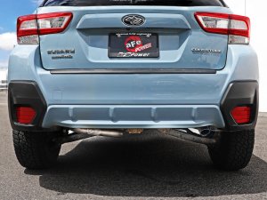 Subaru XV Crosstrek Performance Exhaust - aFe - Takeda 2.5in 304 SS Cat-Back - `18-`23