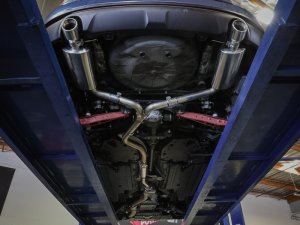 Subaru Forester Performance Exhaust - aFe - Takeda Cat-Back - Black - `14-`18