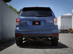Subaru Forester Performance Exhaust - aFe - Takeda Cat-Back - Black - `14-`18