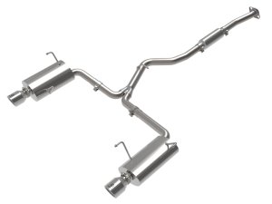 Subaru Forester Performance Exhaust - aFe - Cat Back, Takeda, 2-1/2in to 2-1/4in, 304 Stainless Steel - Polished - `14-`18 Subaru Forester Performance Exhaust - aFe - Cat Back, Takeda, 2-1/2in to 2-1/4in, 304 Stainless Steel - Polished - `14-`18