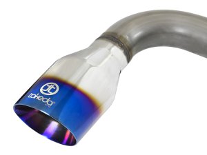 Hyundai Elantra GT Sport Performance Exhaust - aFe - Cat Back - Blue Flame - `18-`20