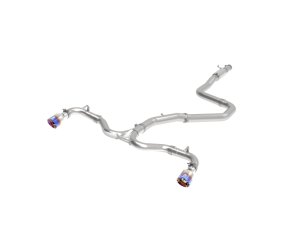 Hyundai Elantra GT Sport Performance Exhaust - aFe - Cat Back - Blue Flame - `18-`20