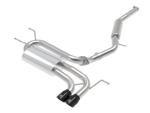Mazda MX-5 Miata Performance Exhaust - aFe - Cat Back, Takeda, Dual Tip - Black - `16-`19