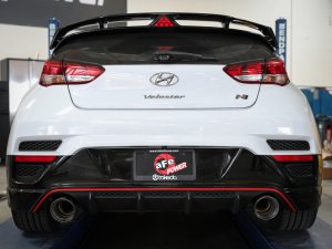 Hyundai Veloster N Performance Exhaust - Rear - aFe - Takeda-ST Axle-Back - Polished - `19-`20