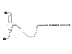 Hyundai Veloster N Performance Exhaust - aFe - Takeda-ST Cat-Back - Black - `19-`20