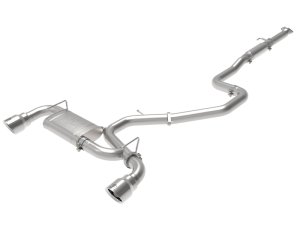 Hyundai Veloster Performance Exhaust - aFe - Cat Back, Takeda-ST, Dual Tips - Polished - `19-`20 Hyundai Veloster Performance Exhaust - aFe - Cat Back, Takeda-ST, Dual Tips - Polished - `19-`20