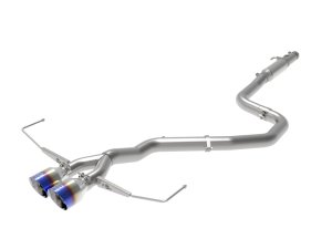 Hyundai Veloster Performance Exhaust - aFe - Cat Back - Blue Flame - `19-`21 Hyundai Veloster Performance Exhaust - aFe - Cat Back - Blue Flame - `19-`21