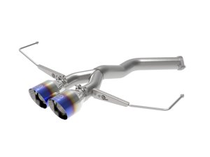 Hyundai Veloster Performance Exhaust - Rear - aFe - Axle Back, 304 SS, Dual Tips - Blue Flame - `19-`21 Hyundai Veloster Performance Exhaust - Rear - aFe - Axle Back, 304 SS, Dual Tips - Blue Flame - `19-`21