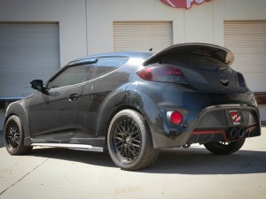 Hyundai Veloster Performance Exhaust - aFe - Cat Back, Takeda, 2-1/2in to 3in SS-304 - Black - `13-`17