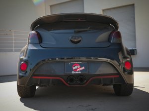 Hyundai Veloster Performance Exhaust - aFe - Cat Back, Takeda, 2-1/2in to 3in SS-304 - Black - `13-`17