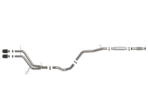 Hyundai Veloster Performance Exhaust - aFe - Cat Back, 2-1/2in to 3in SS-304, Carbon Fiber Tips - `13-`17
