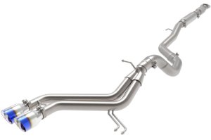 Hyundai Veloster Performance Exhaust - aFe - Takeda Cat-Back - Blue - `13-`17