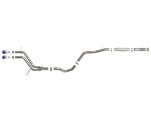 Hyundai Veloster Performance Exhaust - aFe - Takeda Cat-Back - Blue - `13-`17