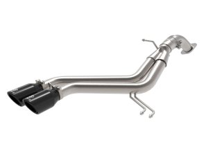 Hyundai Veloster Performance Exhaust - Rear - aFe - Axle Back with Black Tips - Black - `13-`17 Hyundai Veloster Performance Exhaust - Rear - aFe - Axle Back with Black Tips - Black - `13-`17
