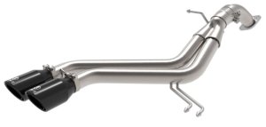 Hyundai Veloster Performance Exhaust - Rear - aFe - Axle Back with Black Tips - Black - `13-`17