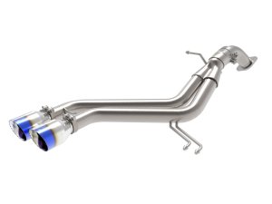 Hyundai Veloster Performance Exhaust - Rear - aFe - Takeda Axle-Back - Blue Flame - `13-`17 Hyundai Veloster Performance Exhaust - Rear - aFe - Takeda Axle-Back - Blue Flame - `13-`17