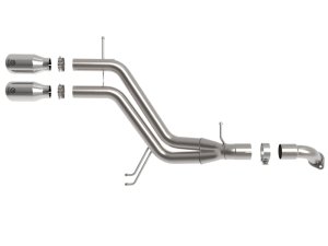 Hyundai Veloster Performance Exhaust - aFe - Axle Back, Takeda - Polished - `13-`17