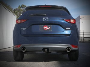 Mazda CX-5 Performance Exhaust - Rear - aFe - Axle-Back, MACH Force-Xp - Polished - `17-`21