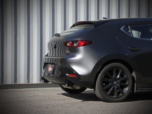 Mazda 3 Performance Exhaust - aFe - Takeda 3in to 2-1/2in 304 Stainless Steel Axle-Back - Black - `19-`25