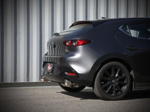 Mazda 3 Performance Exhaust - Rear - aFe - Takeda 3in to 2-1/2in 304 Stainless Steel Axle-Back - Polished - `19-`25