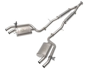 Kia Stinger Performance Exhaust - aFe - Gemini XV Cat Back - `22-`23