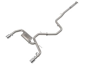 Hyundai Elantra N Performance Exhaust - aFe - Cat Back, Dual Exit - Polished - `22-`23