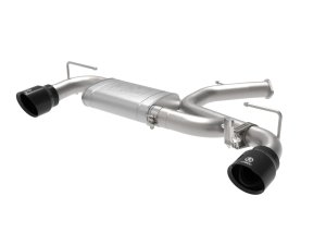 Hyundai Veloster Performance Exhaust - aFe - Axle Back, Takeda 3in 304 Stainless Steel - Black - `21-`22 Hyundai Veloster Performance Exhaust - aFe - Axle Back, Takeda 3in 304 Stainless Steel - Black - `21-`22