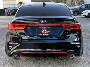 Kia Forte GT Performance Exhaust - Rear - aFe - Axle Back - Carbon Fiber - `20-`21
