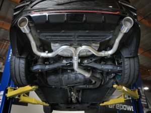 Kia Forte GT Performance Exhaust - aFe - Axle Back, 3in to 2.5in SS, No mufflers or resonators - Polished - `20-`21