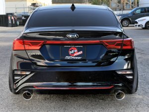 Kia Forte GT Performance Exhaust - aFe - Axle Back, 3in to 2.5in SS, No mufflers or resonators - Polished - `20-`21
